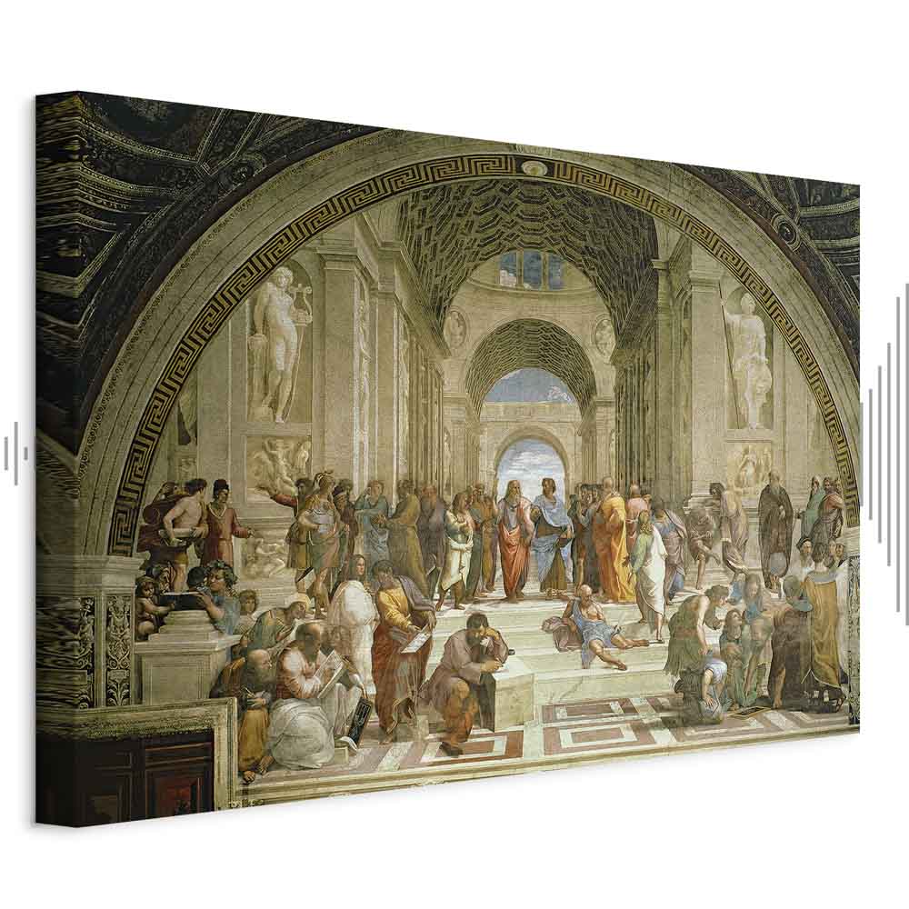 Raphael School of Athens Classic Canvas Print