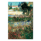 Van Gogh Blossoming Garden Classic Canvas Print