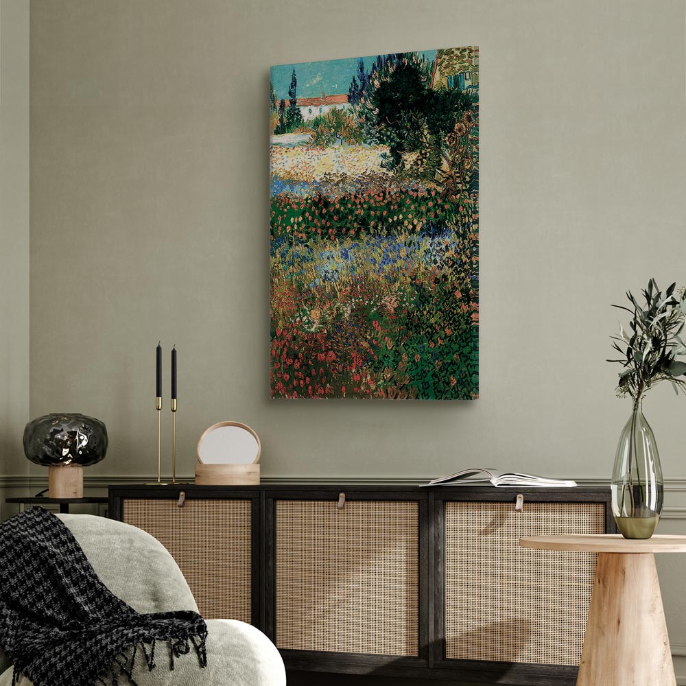 Van Gogh Blossoming Garden Classic Canvas Print