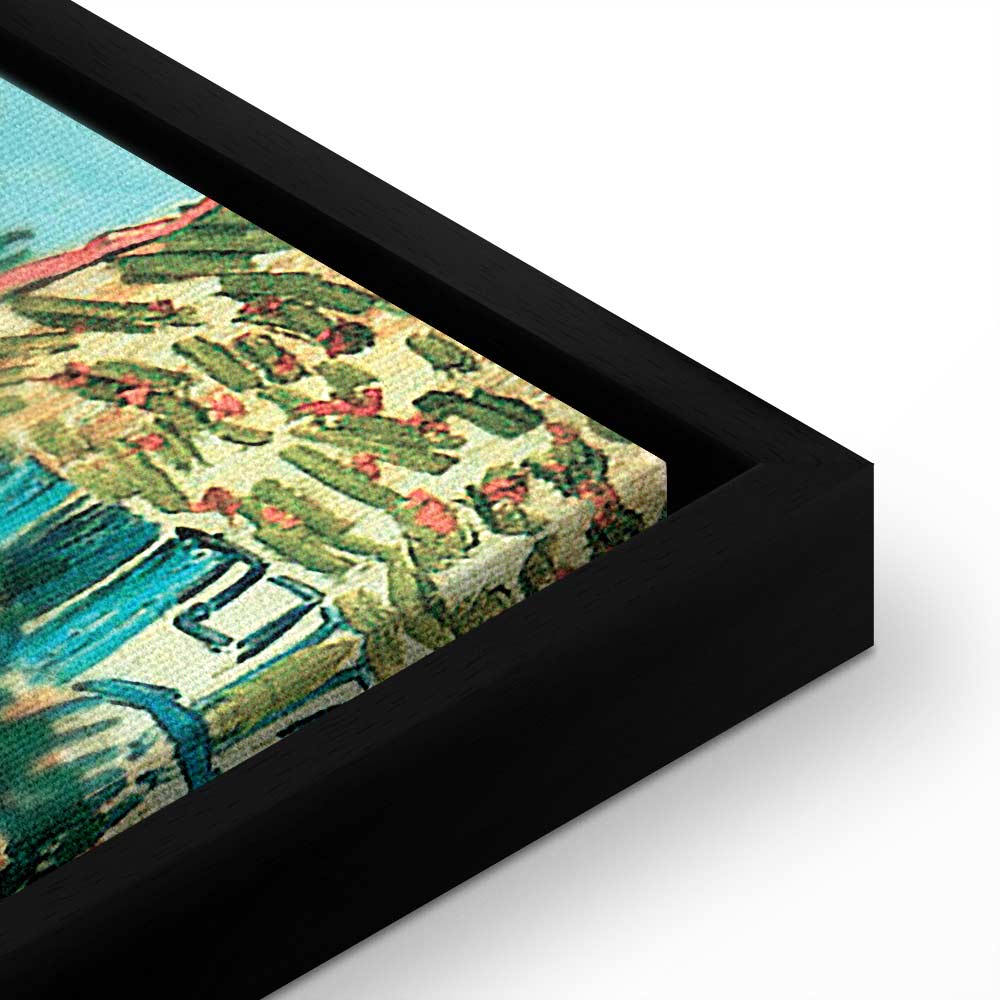 Van Gogh Blossoming Garden Classic Canvas Print