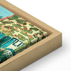 Van Gogh Blossoming Garden Classic Canvas Print