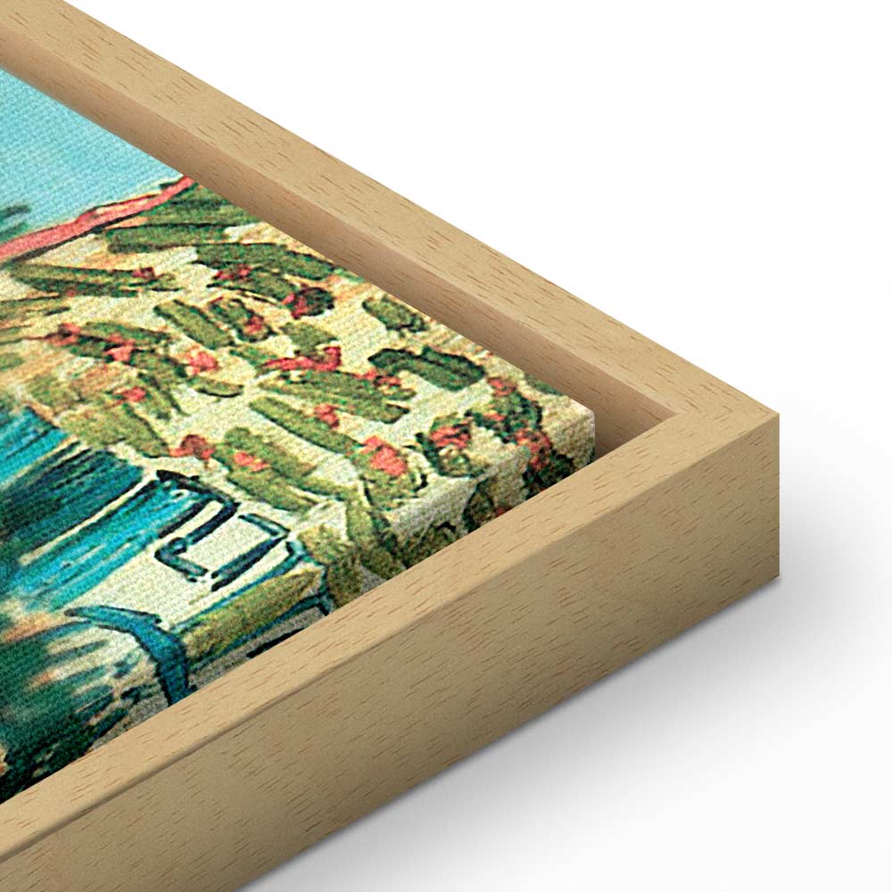 Van Gogh Blossoming Garden Classic Canvas Print