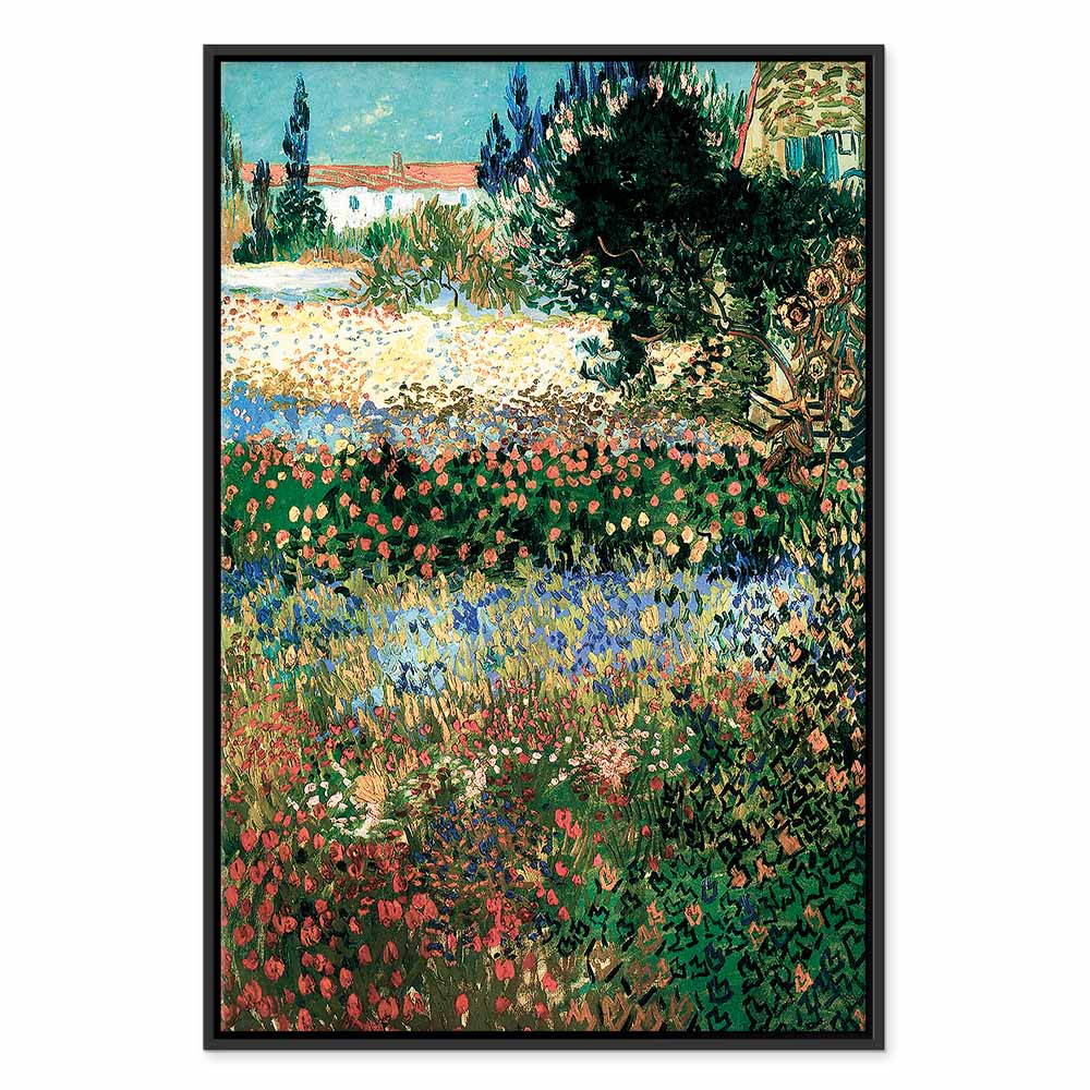 Van Gogh Blossoming Garden Classic Canvas Print