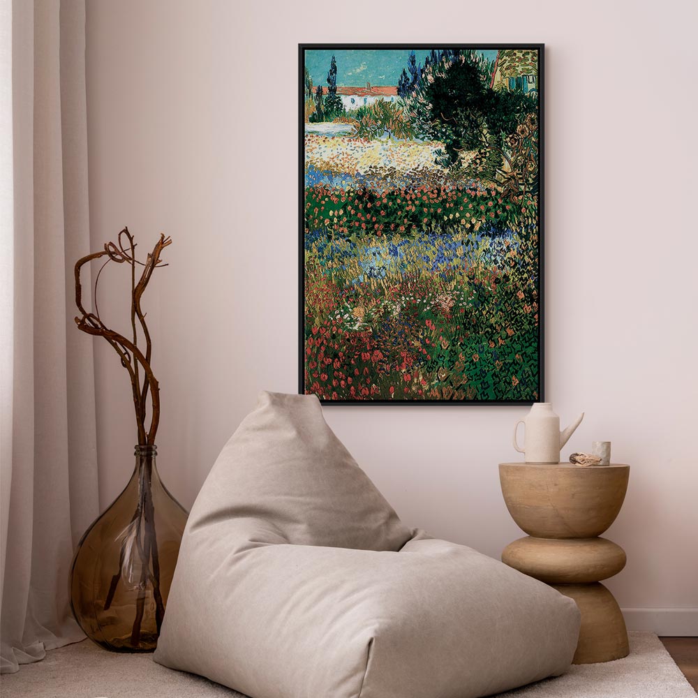 Van Gogh Blossoming Garden Classic Canvas Print