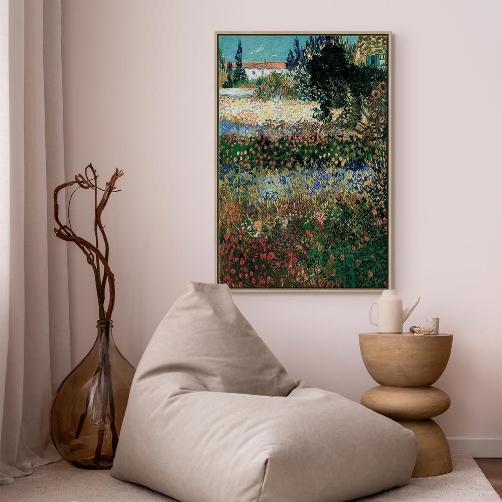Van Gogh Blossoming Garden Classic Canvas Print