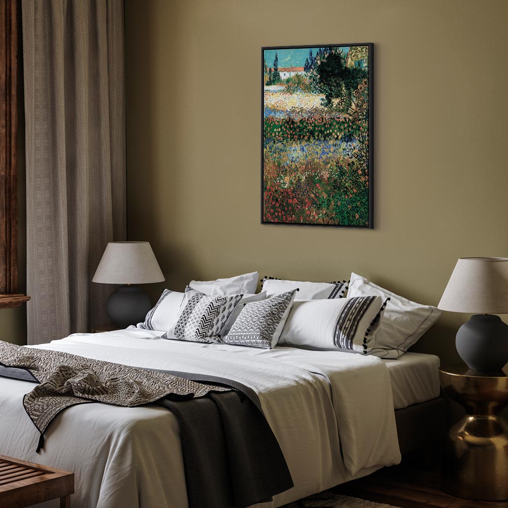 Van Gogh Blossoming Garden Classic Canvas Print