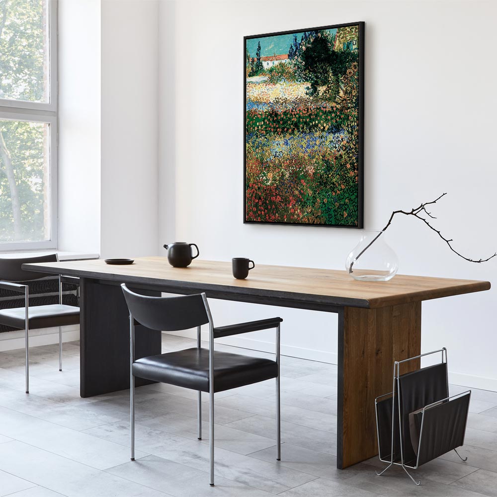 Van Gogh Blossoming Garden Classic Canvas Print