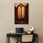 Romantic Landscape Canvas Print