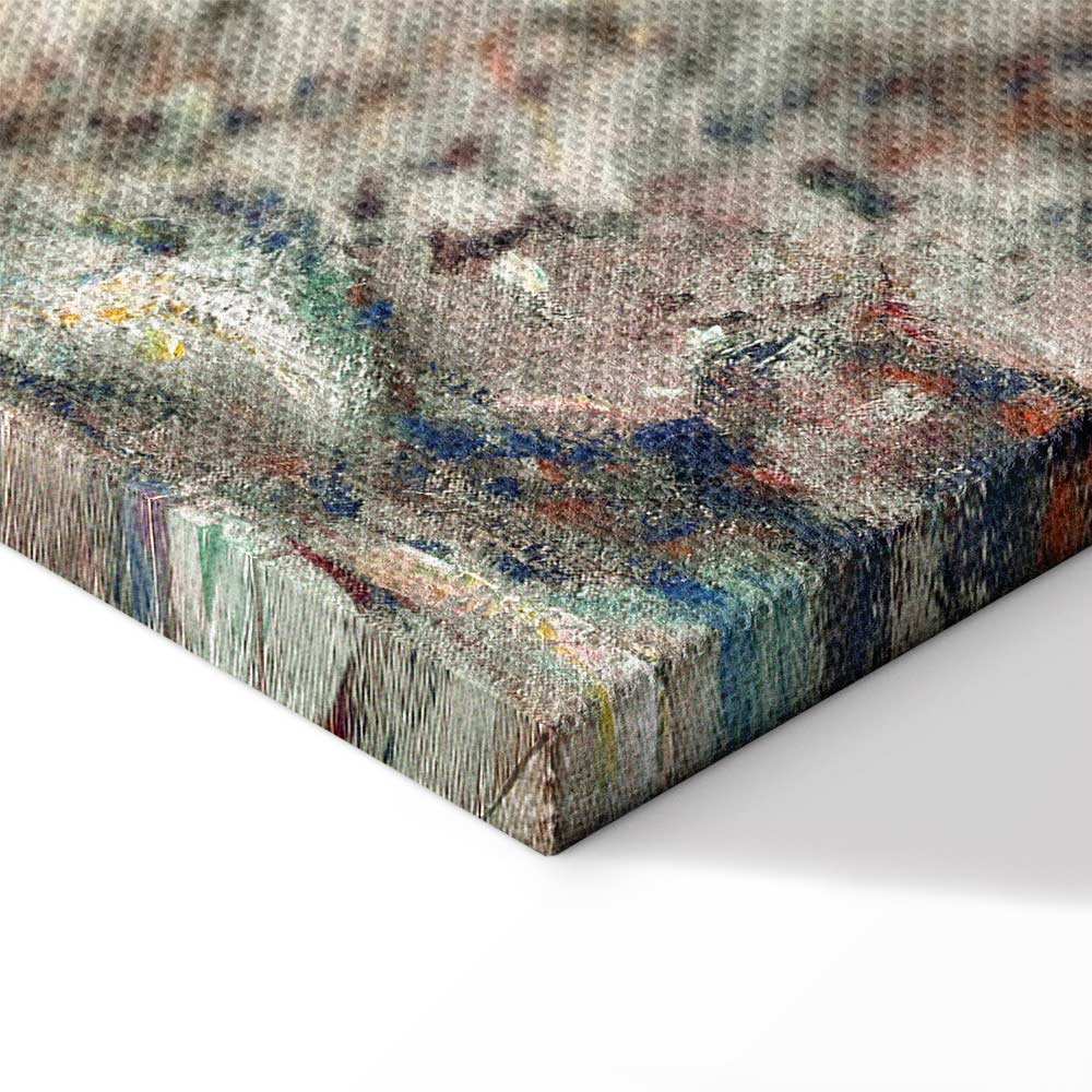 Monet Etretat Cliffs Seascape Classic Canvas Print