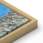 Monet Etretat Cliffs Seascape Classic Canvas Print