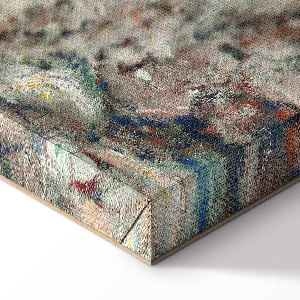 Monet Etretat Cliffs Seascape Classic Canvas Print