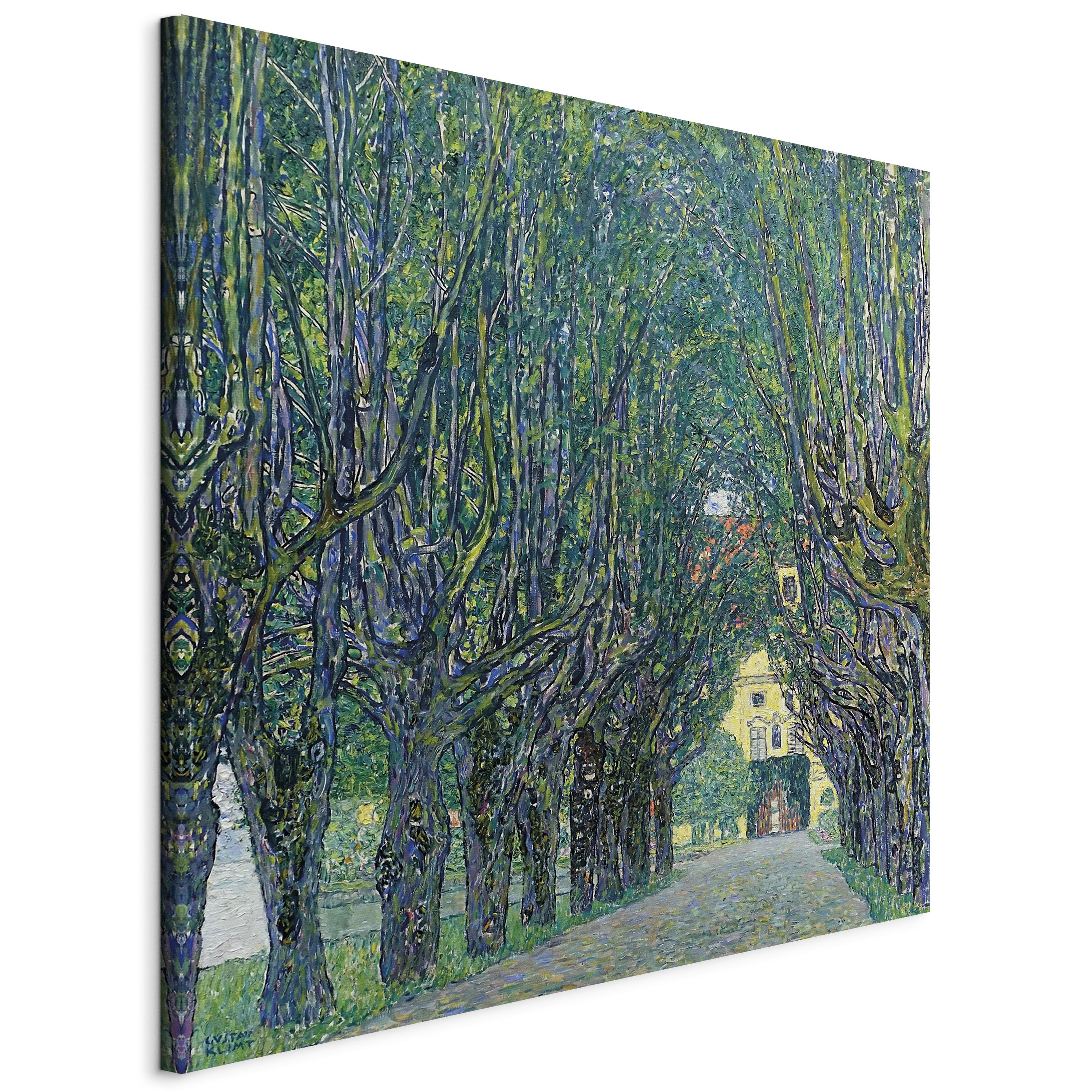 Canvas Print - Alley of Trees in the Park