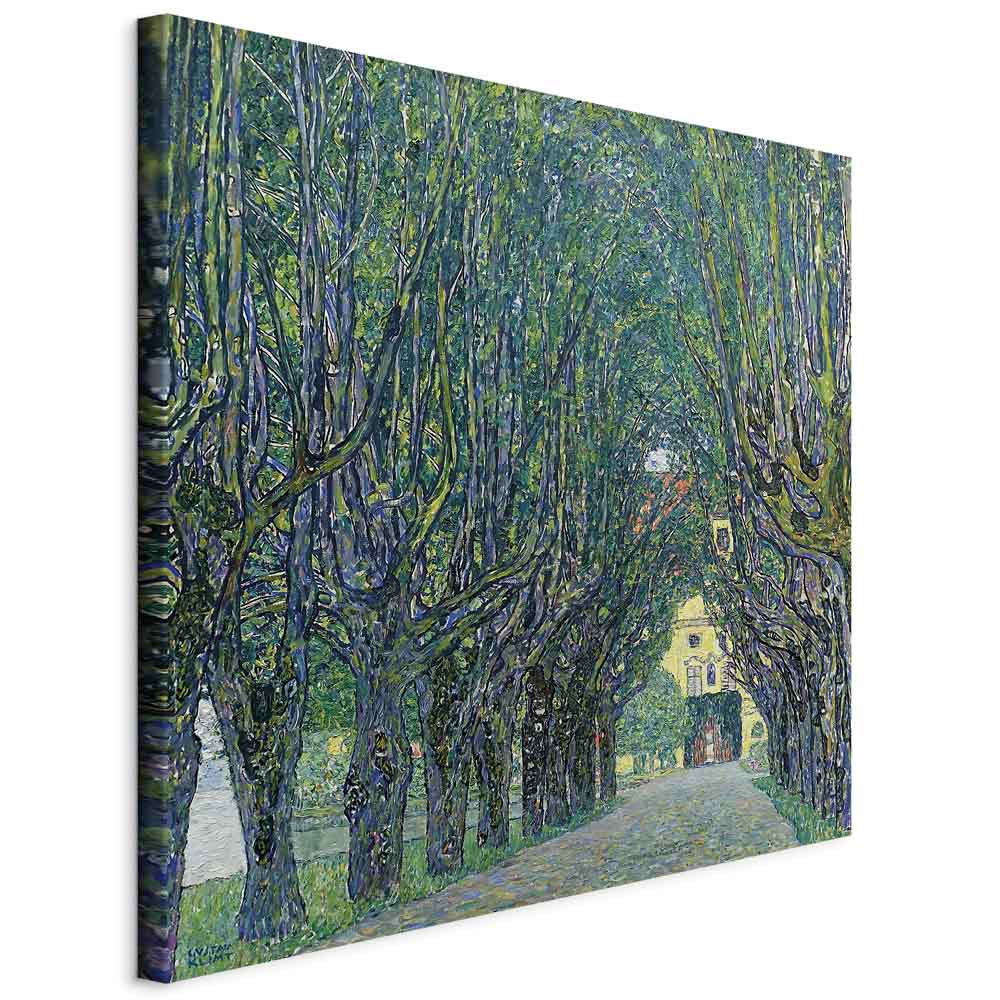 Canvas Print - Alley of Trees in the Park