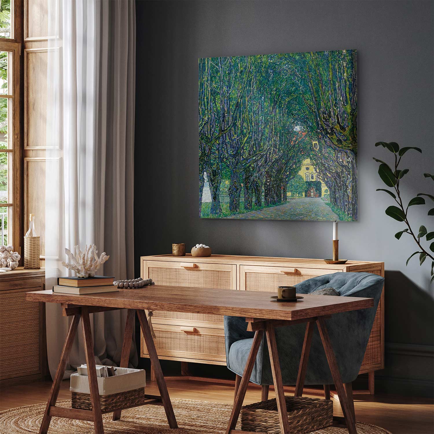 Klimt Park Avenue Classic Canvas Print