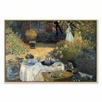 Monet The Luncheon at Argenteuil Classic Canvas Print