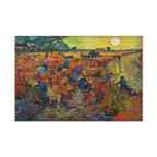 Red Vineyard Van Gogh Classic Canvas Print