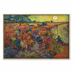 Red Vineyard Van Gogh Classic Canvas Print