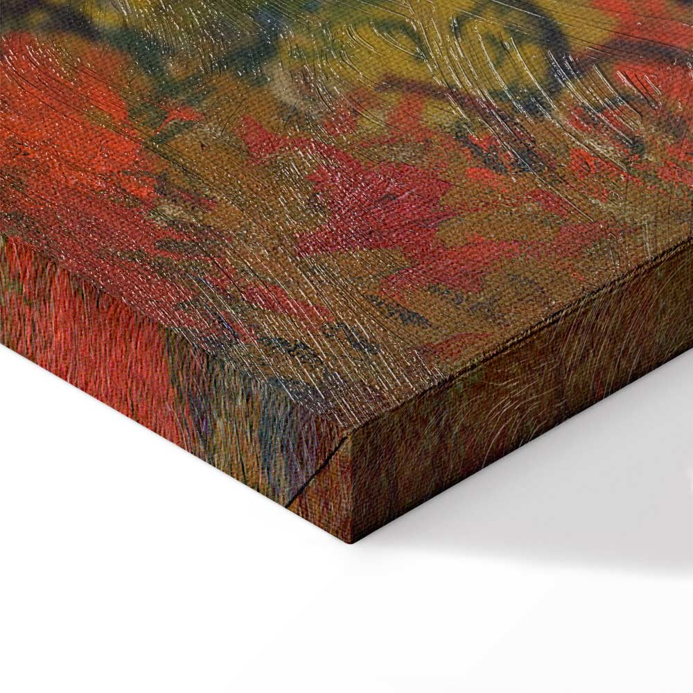 Red Vineyard Van Gogh Classic Canvas Print