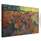 Red Vineyard Van Gogh Classic Canvas Print