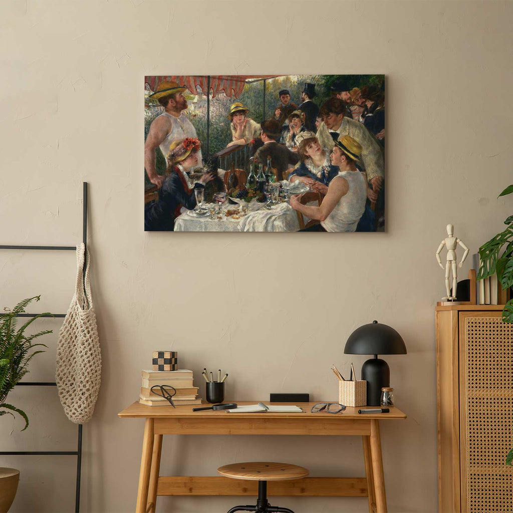 Renoir Luncheon of the Boating Party Classic Canvas Print