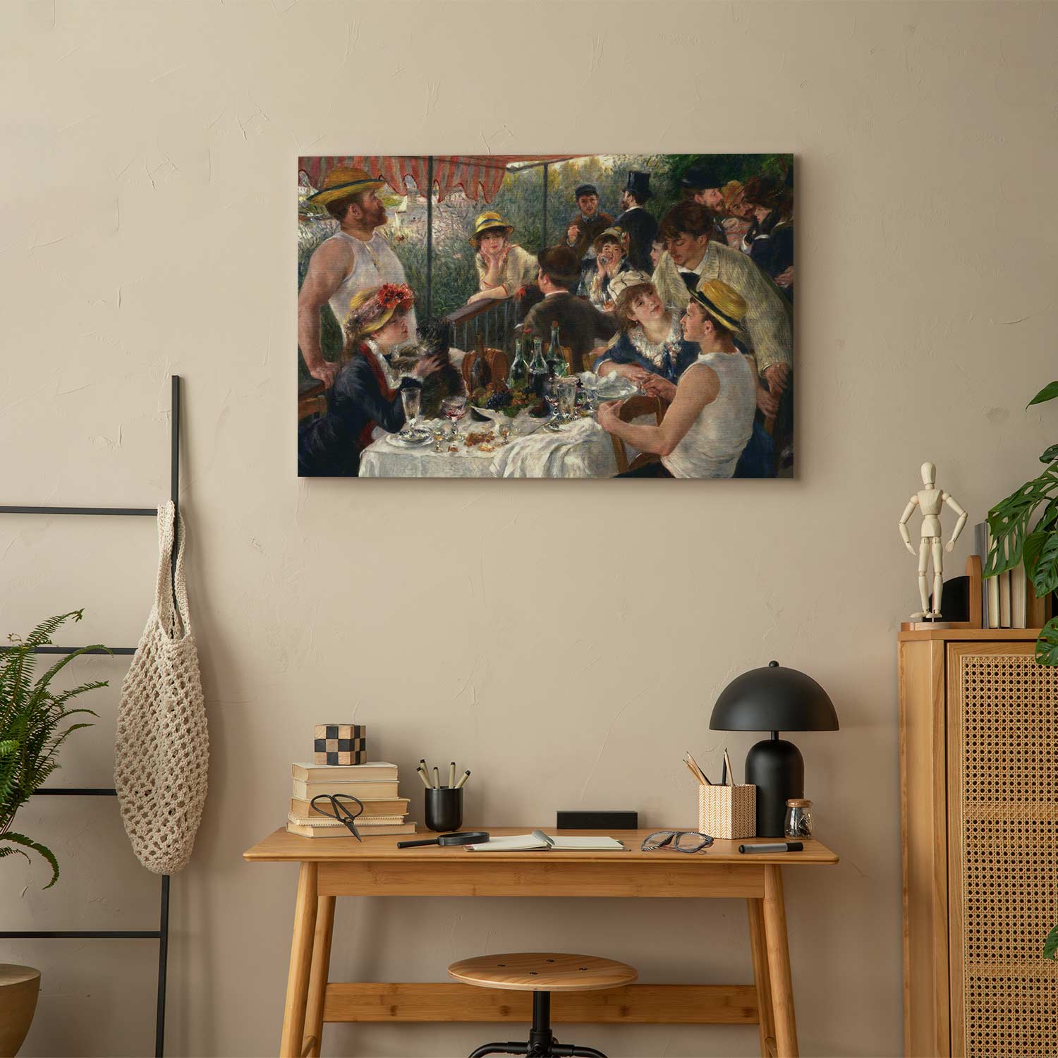 Renoir Luncheon of the Boating Party Classic Canvas Print