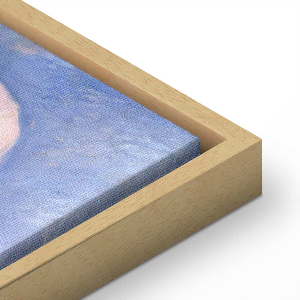 Canvas Print - Woman with a Parasol, facing right