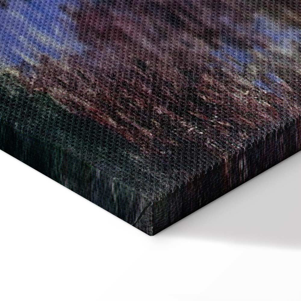 Impressionist Garden Landscape Canvas Print