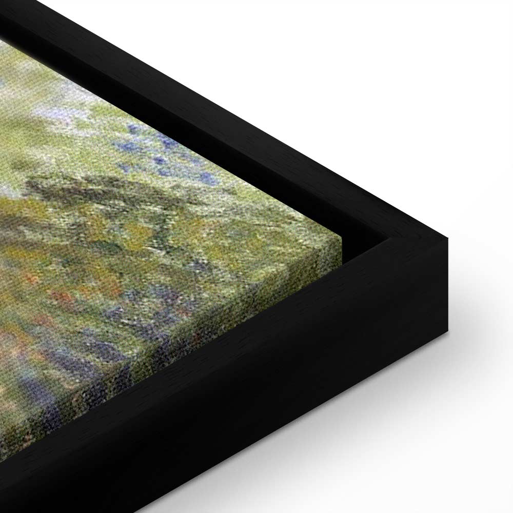 Impressionist Garden Landscape Canvas Print