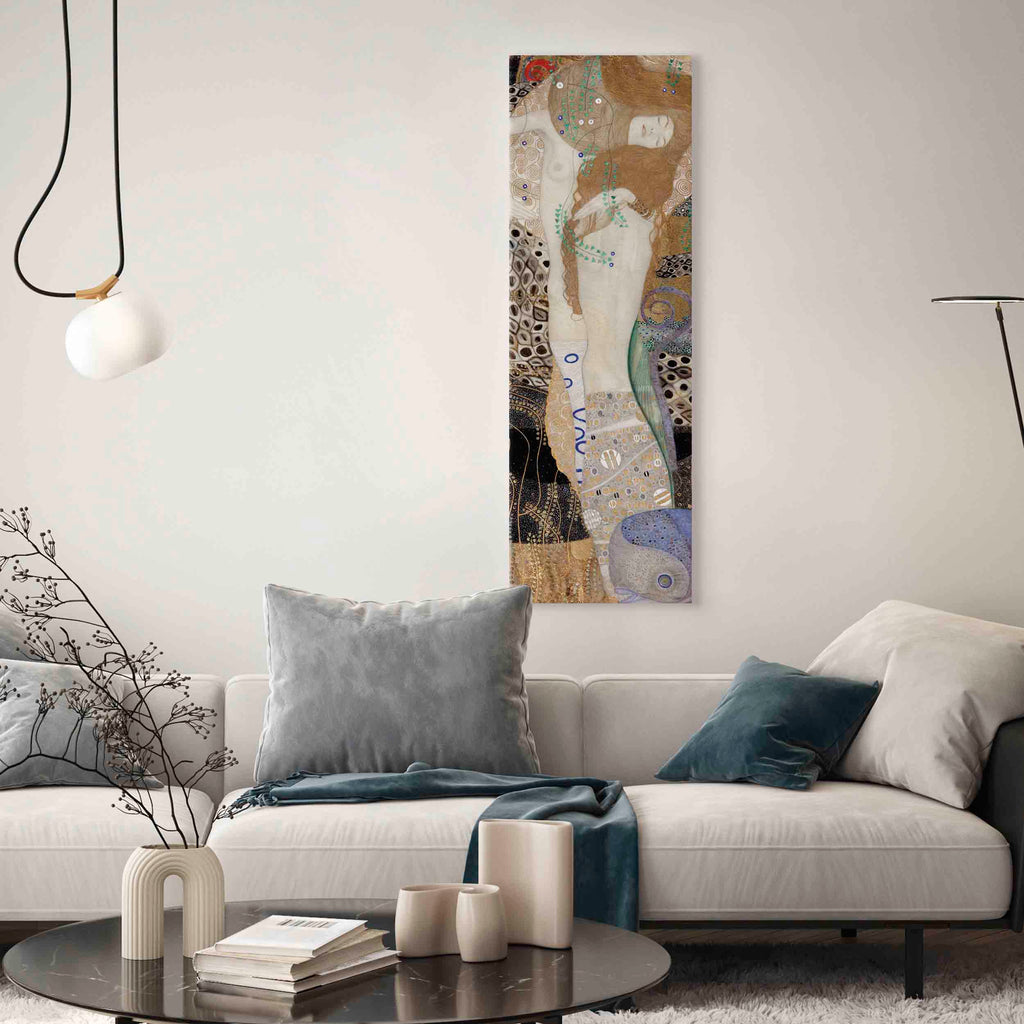 Canvas Print Water Snakes - Modern Wall Art