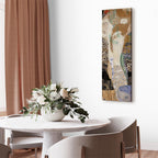 Canvas Print Water Snakes - Modern Wall Art