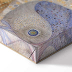 Klimt Water Serpents Gold Art Canvas Print