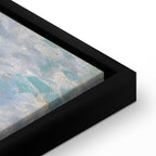 Fishing Boats Beach Classic Canvas Print