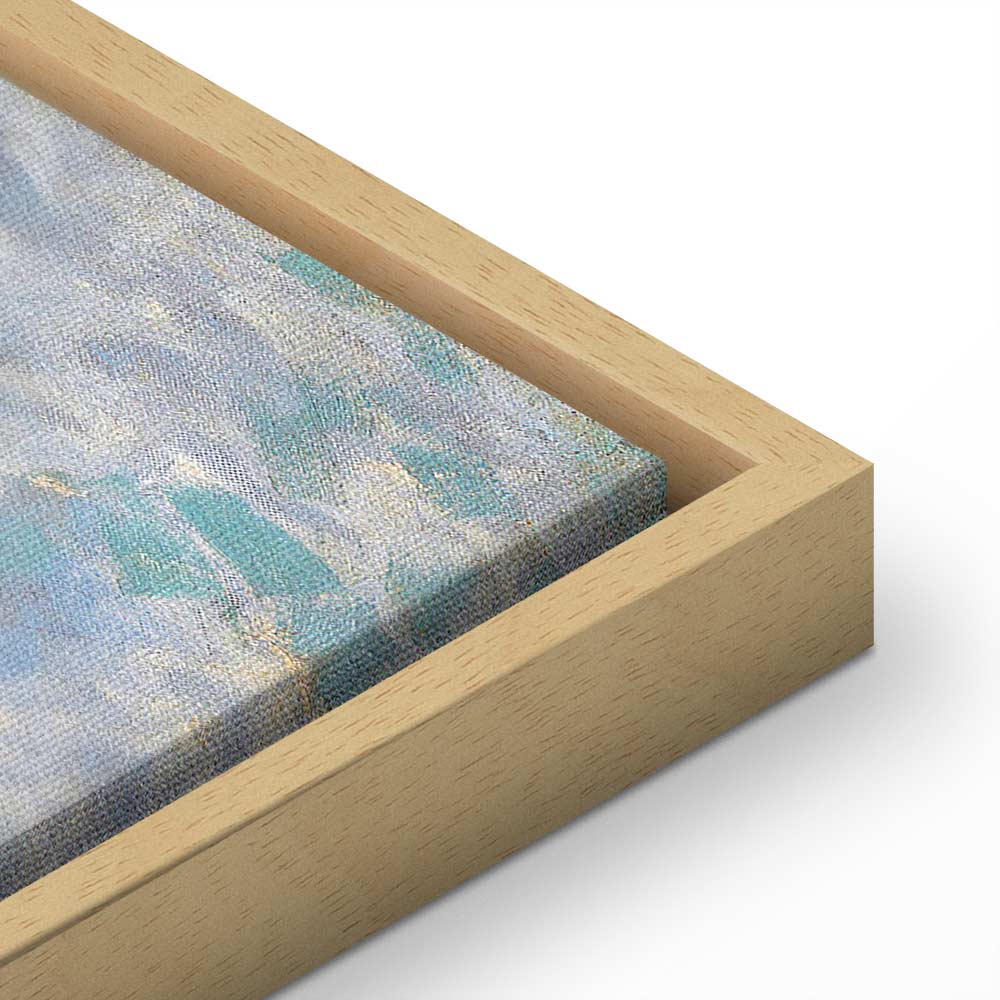 Fishing Boats Beach Classic Canvas Print