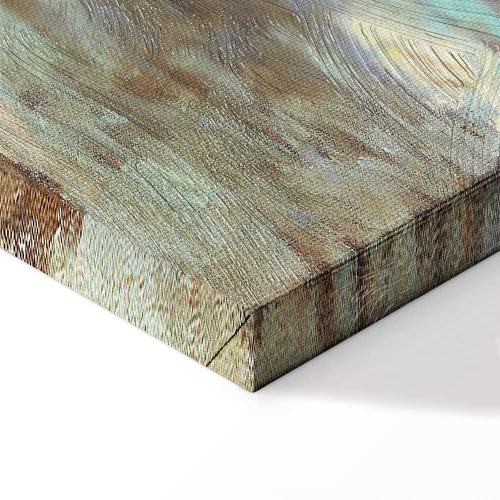 Fishing Boats Beach Classic Canvas Print