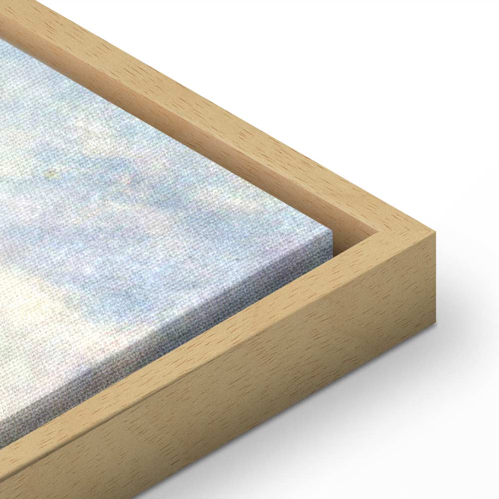 Monet Tulip Fields Windmill Landscape Canvas Print