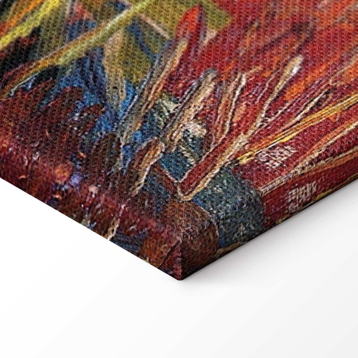 Willows at Sunset Landscape Canvas Print