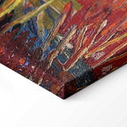 Willows at Sunset Landscape Canvas Print