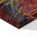 Willows at Sunset Landscape Canvas Print