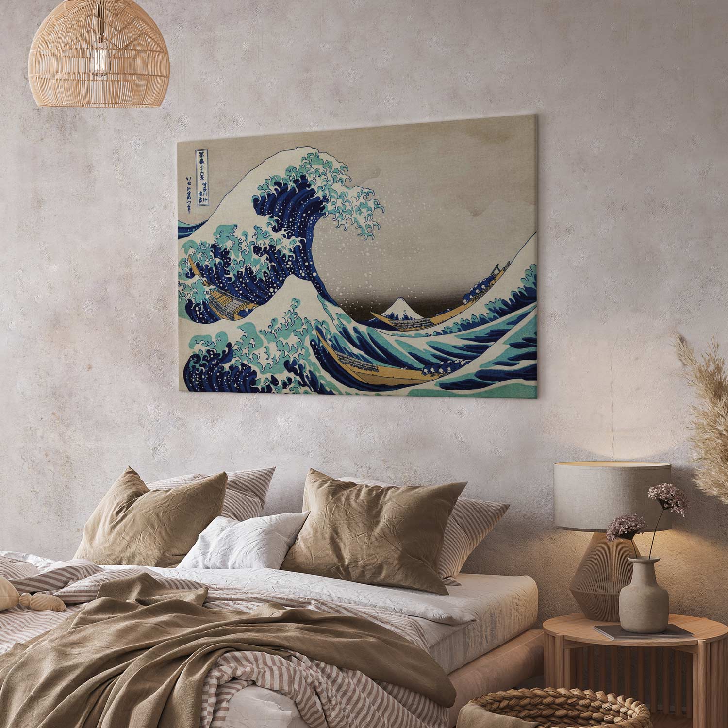 Great Wave off Kanagawa Japanese Ukiyo-e Canvas Print