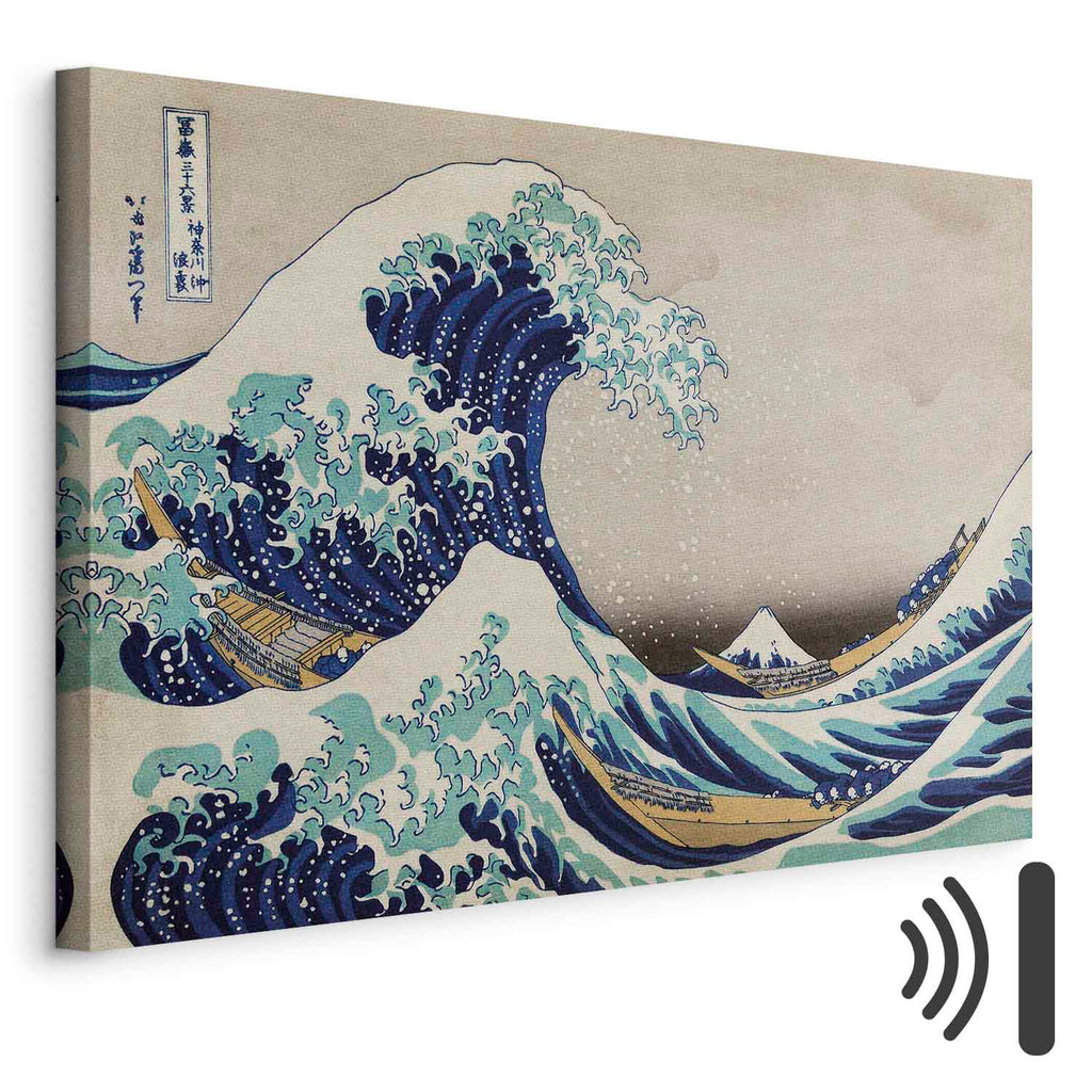 Great Wave off Kanagawa Japanese Ukiyo-e Canvas Print