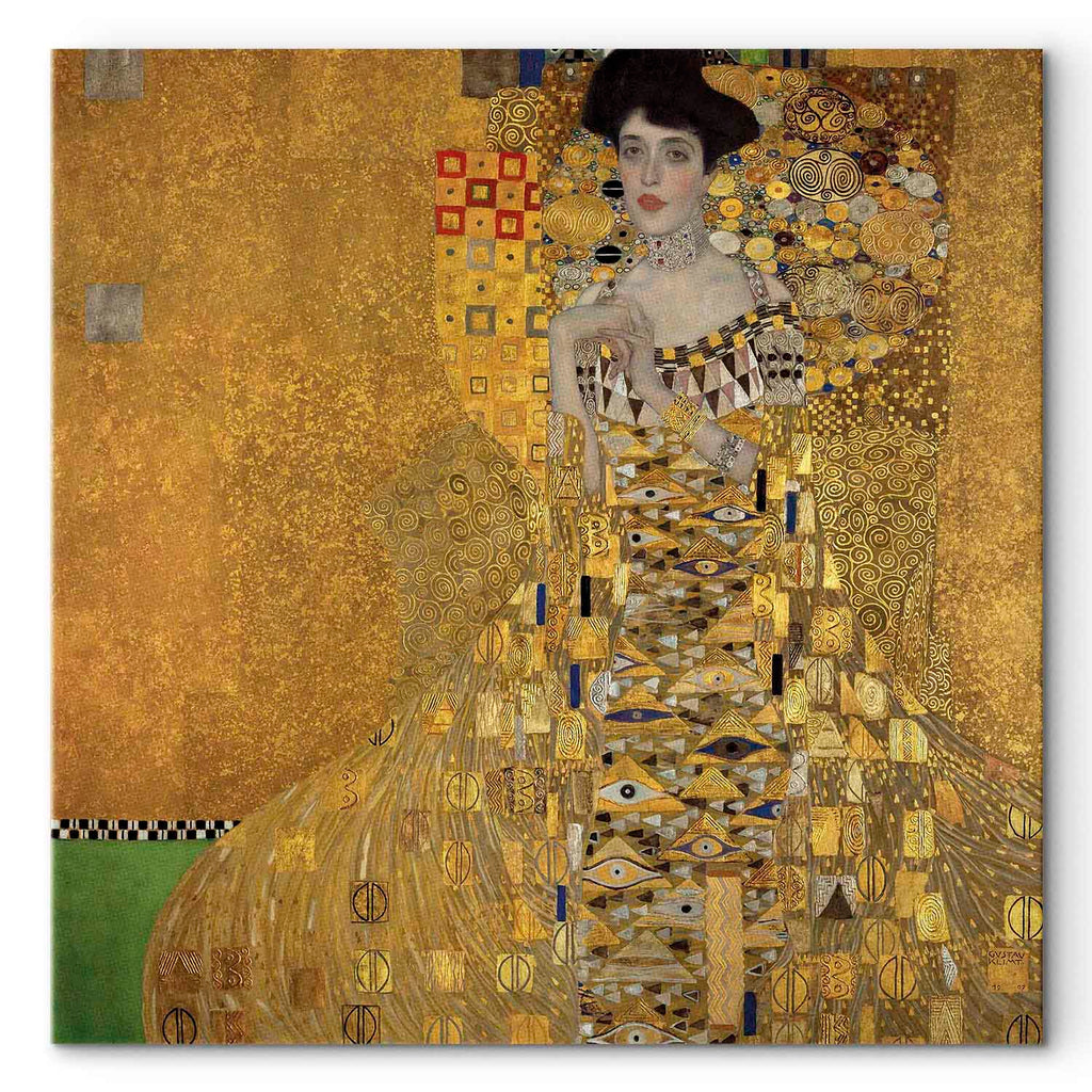Adele Bloch-Bauer Gold Art Nouveau Canvas Print