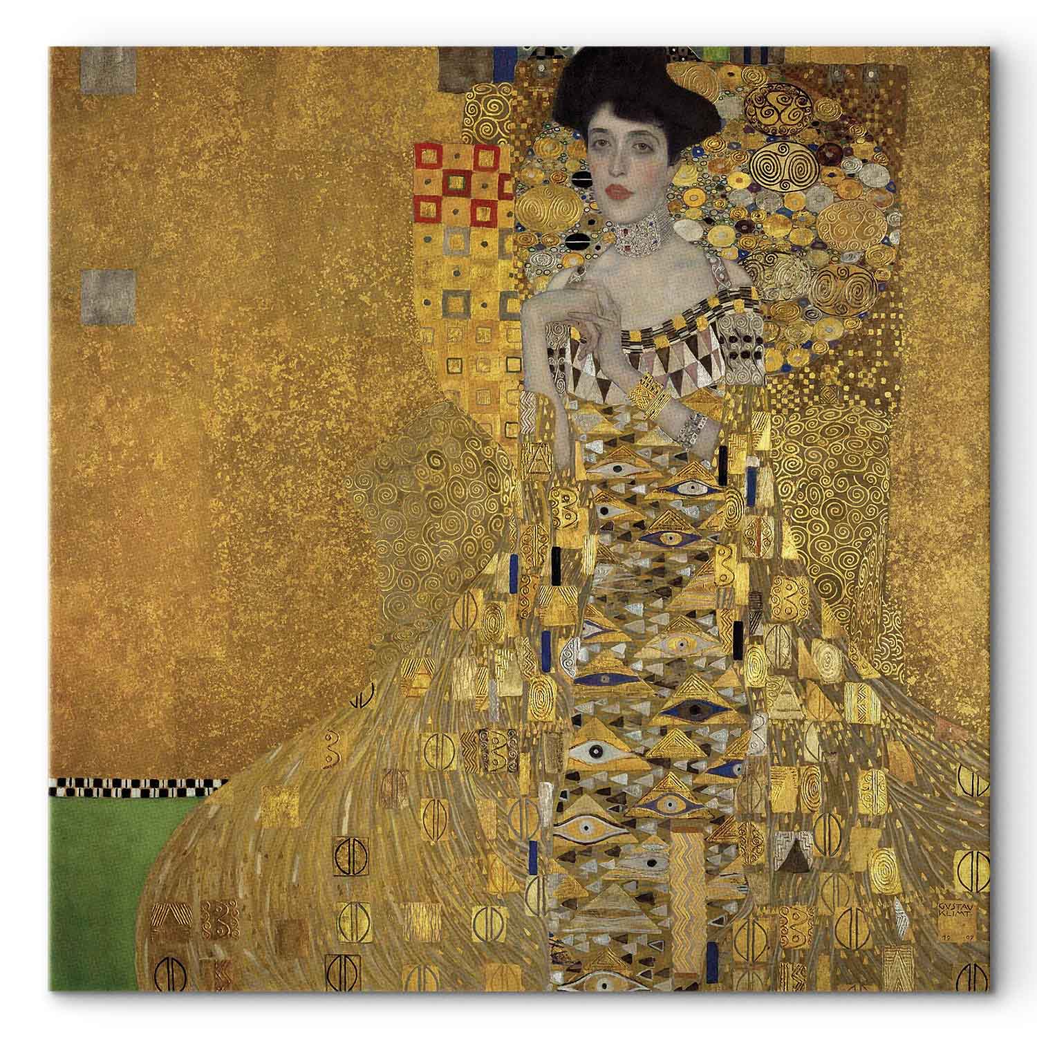 Adele Bloch-Bauer Gold Art Nouveau Canvas Print