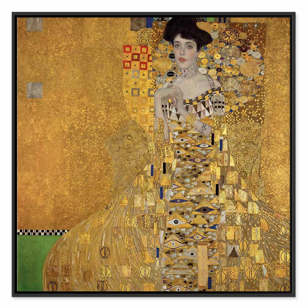 Adele Bloch-Bauer Gold Art Nouveau Canvas Print