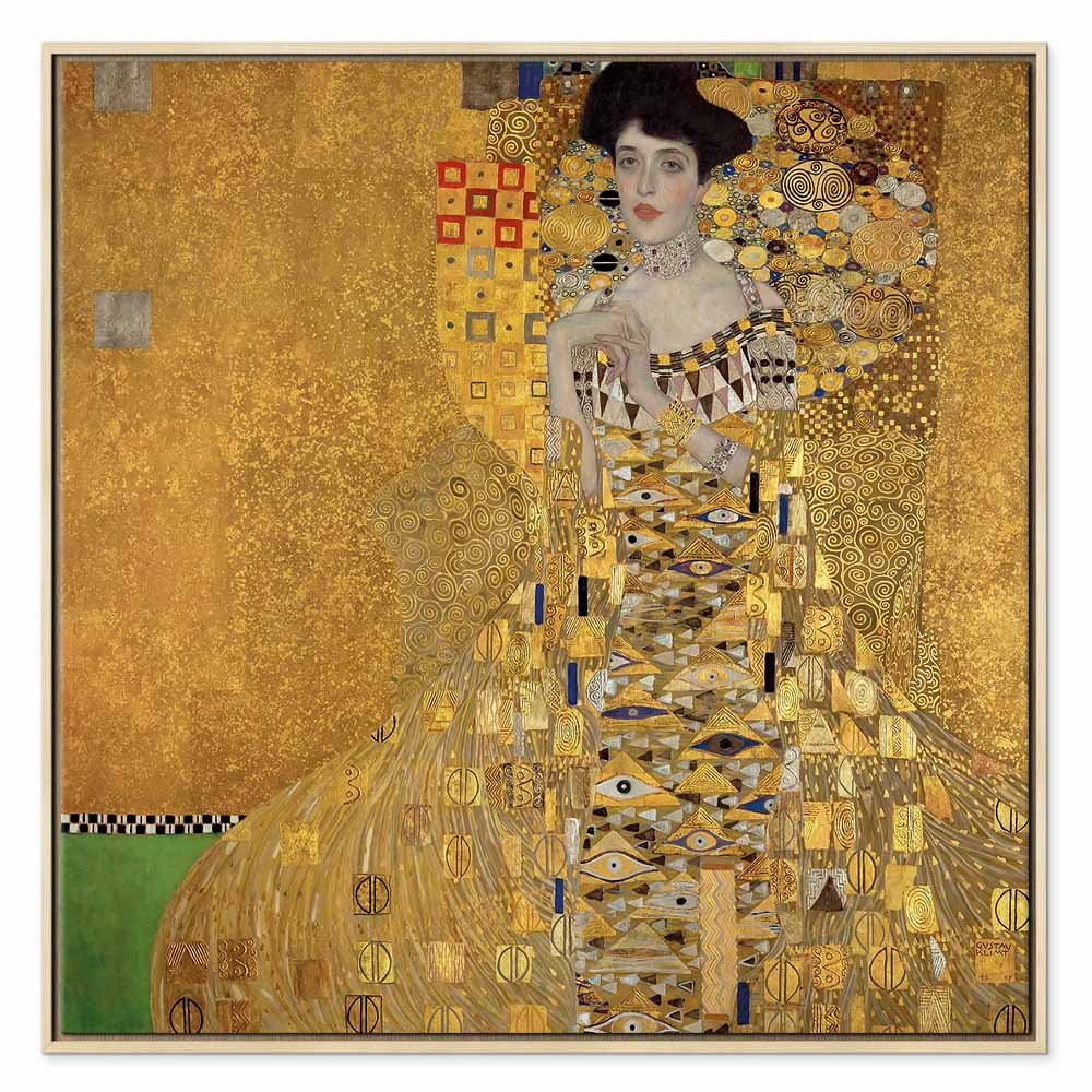 Adele Bloch-Bauer Gold Art Nouveau Canvas Print