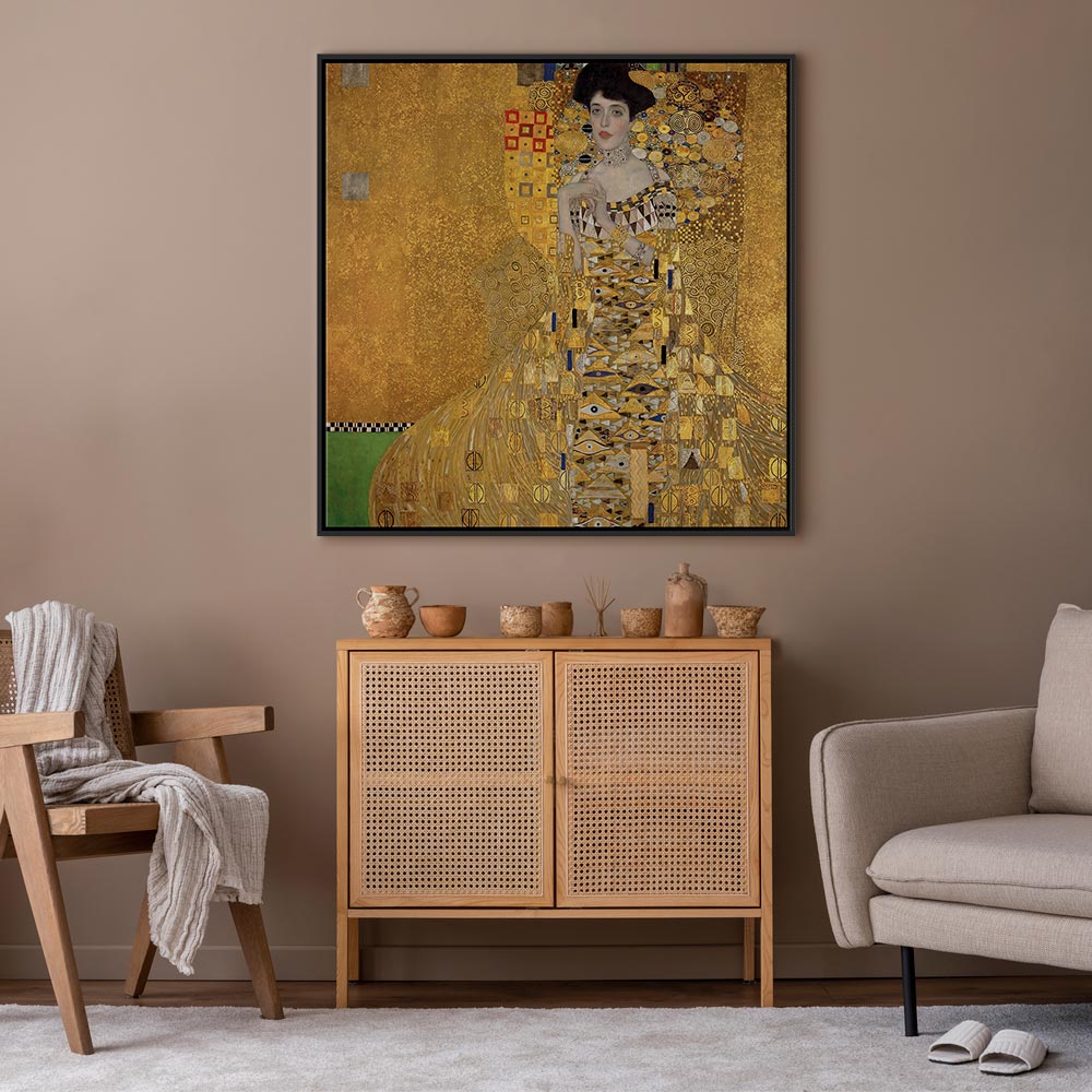 Adele Bloch-Bauer Gold Art Nouveau Canvas Print