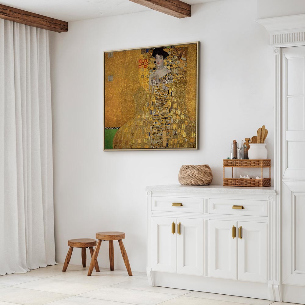 Adele Bloch-Bauer Gold Art Nouveau Canvas Print