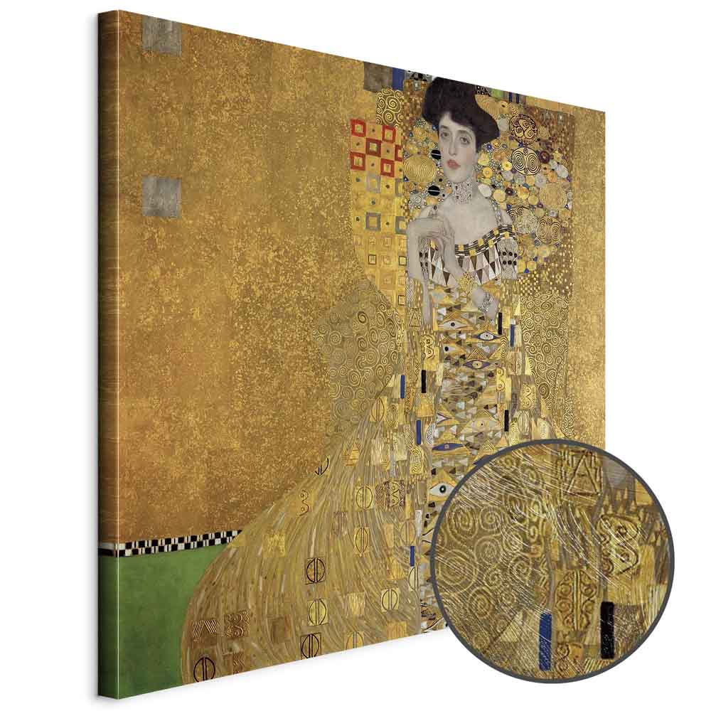 Adele Bloch-Bauer Gold Art Nouveau Canvas Print