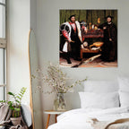 Canvas Print Ambassadors Reproduction