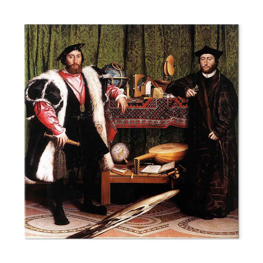 Holbein Ambassadors Renaissance Canvas Print