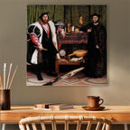 Holbein Ambassadors Renaissance Canvas Print